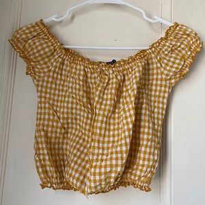 Brandy Melville Gingham Top